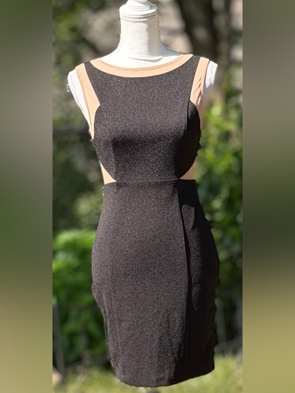 🦋Nikibiki Black & Tan Dress